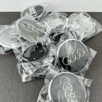 4pcs 60/61/68/69mm Car Wheel Center Hub Cap Rim Cover Car Goods For Audi B7 B5 B6 B8 B9 8P A3 A4 A5 A6 A7 A8 Q3 Q5 Q7 Q8 A1 8V