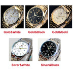 Orient Double Lion Watches High Quality Clock Brand New Top Men's Watch Multi-Function All-Steel Automatic Mechanical Tourbillon