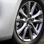 4Pcs 56MM Car Wheel Center Hub Cap Badge Accessor For Mazda Axela Demio Atenza CX CX3 CX7 CX30 CX60 CX9 2 3 4 323 MX3 MX6 RX3 MS