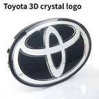 3D Car Logo Emblem Perfect Fit on Front Grill and Hood for Toyota Corolla Camry RAV4 LANDCRUSER Highlander PRIUS CHR Yaris Wish,