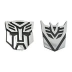 New 3D Car Stickers For Transformer Badge Decepticon Emblem Tail Decal Cool Autobots Logo Car Styling Motorcycle Car Accessories