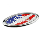 ABS Car Rear Trunk Sticker Front Hood Emblem for Ford Fusion Ranger Escape Fiesta Explorer Focus Bronco Mondeo Transit