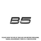 3D ABS Letters Car Rear Trunk Tailgate Side Fender Badge Emblem Sticker for Volvo B2 B3 B4 B5 B6 B7 B8 Auto Accessories