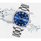 Shanghai Watch Business Men's Mechanical Watches 39mm Automatic Wristwatch 316L Stainless Steel Sapphire Glass reloj hombre 706