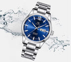 Shanghai Watch Business Men's Mechanical Watches 39mm Automatic Wristwatch 316L Stainless Steel Sapphire Glass reloj hombre 706