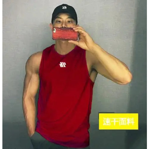 2024 newest Summer Gym Vest High Quality mesh Shirt Sleeveless T-shirts Men Tank Tops basketball running Fitness Sports Vest men