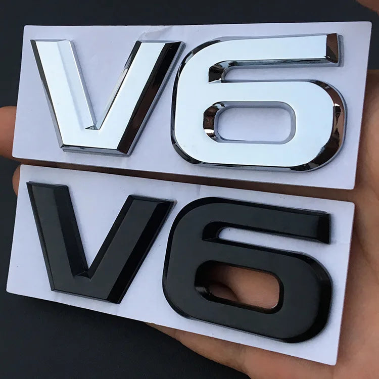 3D Car Logo Sticker Emblem Auto Badge Decal For V6 Mercedes BMW Audi Ford Fiesta Mustang Ranger Nissan Toyota Honda Styling