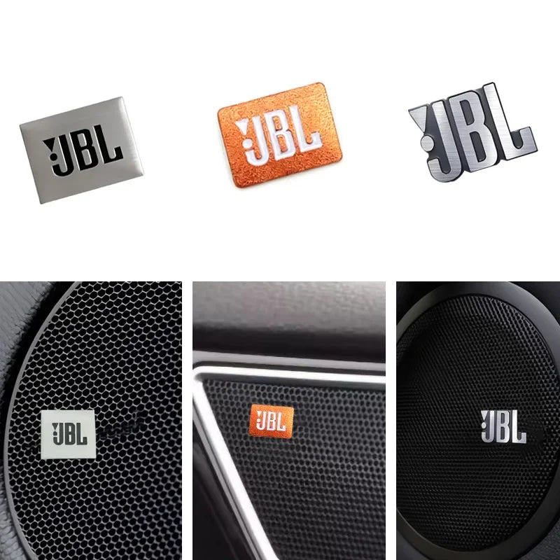 Chevrolet 3D Aluminum Car Audio Stickers Fit For Silverado Impala Malibu Equinox Cruze Camaro Tahoe/Suburban Blazer Spark Aveo