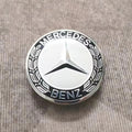 4PCS 75mm Metal Emblem Car Wheel Center Hub Cap Cover Badge For Mercedes Benz AMG GLK GLE GLC W203 W206 W220 W205 W211 W212 201