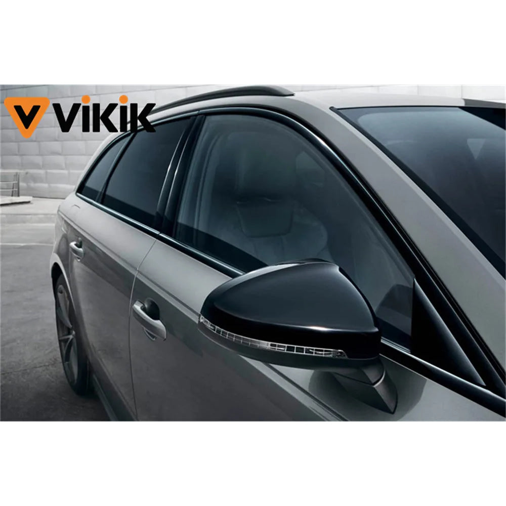 3/5/7/10CM Black Glossy Vinyl Stripes Car Tape Waterproof Window Trim Film for Hood Roof Pillar
