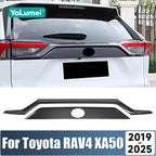 Car Rear Tail Trunk Door Upper Strip Trim Cover For Toyota RAV4 XA50 2019 2020 2021 2022 2023 2024 2025 RAV 4 Hybrid Accessories