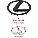 ABS Steering Wheel Center Emblem Sticker for Lexus RX NX ES IS GX LX UX CT GS F Sport RX300 RX350 GX460 etc Logo Badge Decal