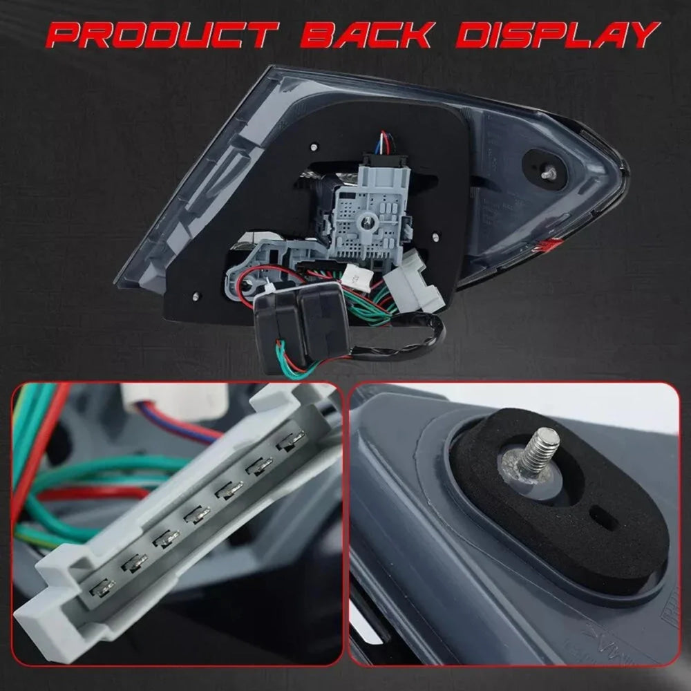 LED Taillights For Mercedes-Benz W204 C-Class 2008-2014 C180 C200 C250 C300 C350 C63 Rear Brake Turn Signal LED Tail Lamps