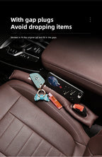 2Pcs Car Seat Gap Filler Leak Proof Sealing Strip For Mercedes Benz AMG W204 W205 W203 W211 W212 W213 W201 W210 W124 W126 W140