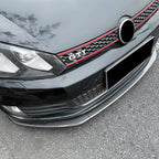 Car Front Bumper Lower Spoiler Lip Splitter For VW Golf 6 MK6 GTI 2008-2012 Front Bumper Spoiler Guard Protector