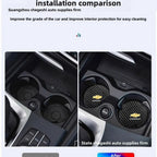 Car Cup Holder Coaster Anti-Slip Car Water Cup Pad For Chevrolet Onix Cruze Silverado Impala Equinox Malibu Tahoe Cobalt Camaro