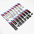 3D ABS Car Fender Trunk Rear Logo Letter Emblem For BMW M Logo M1 M2 M3 M4 M5 E83 F39 F10 F30 F48 M6 M7 M8 Auto Exterior Parts