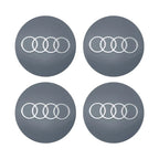 4Pc 56mm Car Wheel Center Hub Cap Rim Cover Emblem Stickers For Audi sline Rs A4 B7 B8 B9 A3 8P 8L 8V A5 A6 C6 C5 C7 A1 A7 A8 Q2