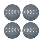 4Pc 56mm Car Wheel Center Hub Cap Rim Cover Emblem Stickers For Audi sline Rs A4 B7 B8 B9 A3 8P 8L 8V A5 A6 C6 C5 C7 A1 A7 A8 Q2