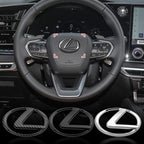 Car Steering Wheel Sticker Badge Decoration Auto Accessories For  CT200H ES350 GX460 470 IS250 LS460 NX300 RX300 350 450H NX RX