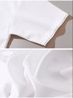Fashionable casual men's sports suit short-sleeved T-shirt and outdoor summer sports shorts two-piece set daily casual