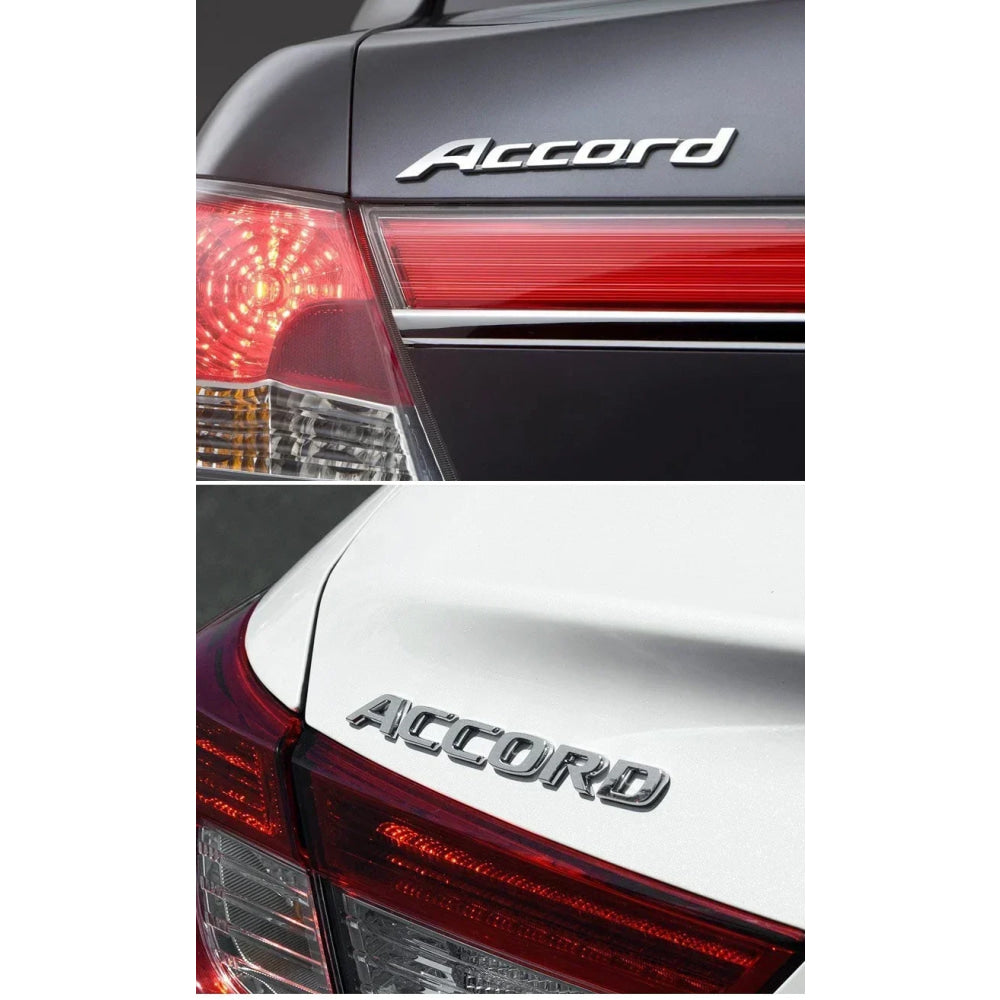 3D ABS Logo Badge Sticker Trunk Side Wing Emblem Fender Decal For Honda S Power Accord Civic Grand Vitara Swift Car Styling