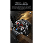 2026 New ECG AI Health Smartwatch for Men 1.53"AMOLED BP/Heart Rate Monitor BT Call IP68 Waterproof Smart Watch for Android IOS