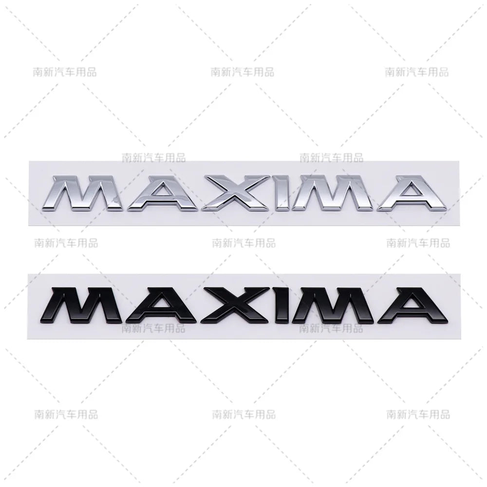 MAXIMA labeling is suitable for Nissan MAXIMA English letter labeling ABS car labeling car sticker emblem