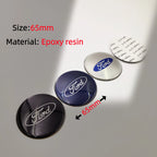 4pcs Car Wheel Center Caps Hubcap Cover 54/56/60/65/68mm For Ford Fiesta Mondeo Fusion Explorer Escape Focus Kuga Rim Cover