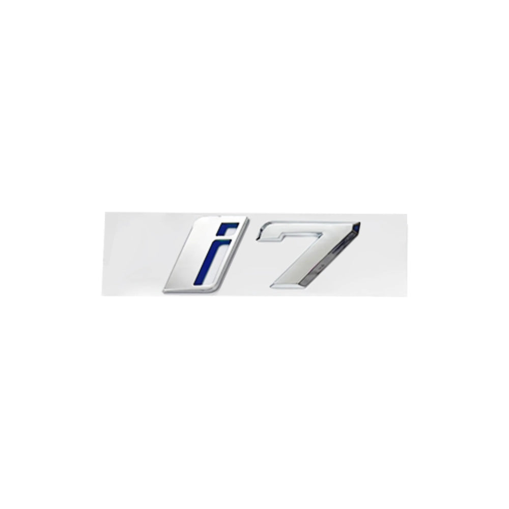 New Rear Trunk Emblem iX i3 i4 i7 iX3 iX4 iX7 Letters Sticker for BMW X1 X3 X4 X5 X7 Car Badge Decal Auto Exterior Accessories