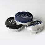 54MM 4Pcs Car Wheel Hub Cap Badge Logo Accessory For Ford Ranger Mustang Kuga Mondeo Fiesta Explorer ETransit STLine Racing MK2