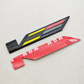 3D Metal Car Sticker Logo V Rear Trunk Badge Fender Side Emblem Decals For Cadillac ATS CTS CT4 CT5 XT6 Auto Accessories