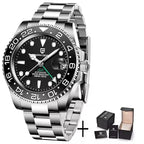 PAGANI DESIGN 2026 GMT Watches Men Luxury Sapphire Automatic Mechanical Watch 40MM Stainless Steel Waterproof Watches for men