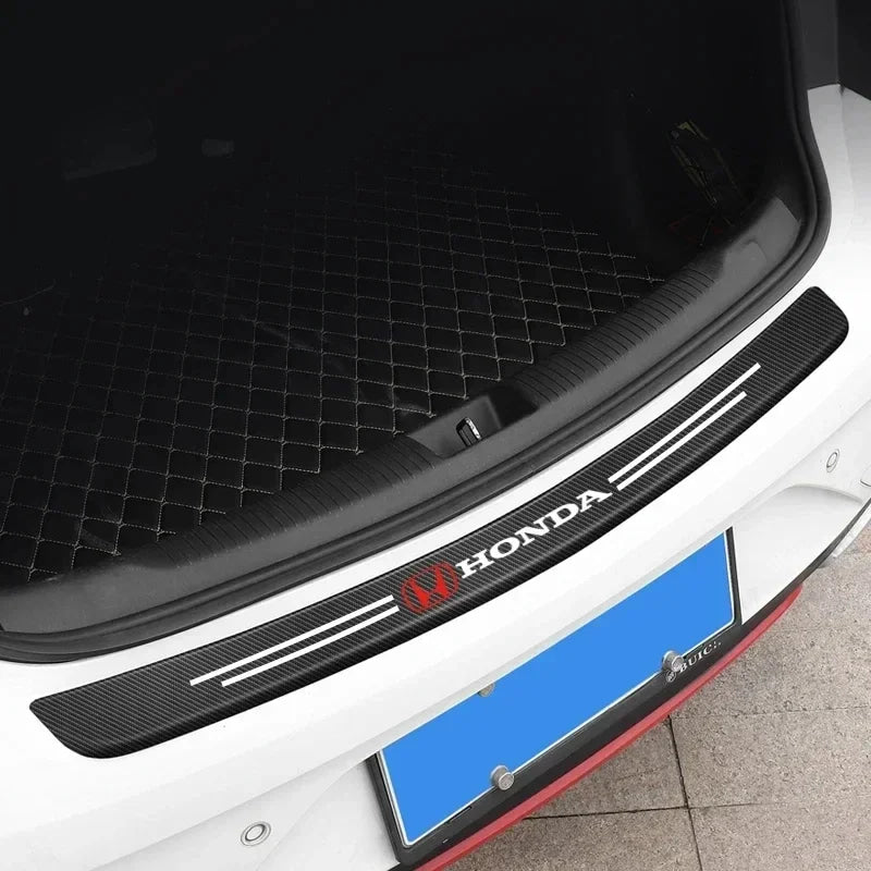 4/5 pcs Car Emblem Threshold Anti Scratch Door Sill Protector For Honda Civic Fit Jazz Accord Pilot CRV Odyssey Passport City