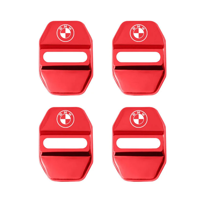 4Pcs Stainless Steel Door Lock Protector Cap Cover For BMW X1 X2 X3 X4 X5 X6 X7 F07 F10 F20 F30 F34 F40 G11 G12 G20 G30 G32