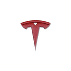 ABS Car Steering Wheel Emblem Sticker Accessories For Tesla SpaceX Model 3 Highland 2023 Model S Model X Model Y Model Y-Eur Roa