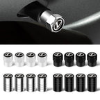 4Pcs Car Wheel Tire Air Valve Caps Stem Covers Exterior Accessories For Lexus LS LC IS350 ES300h ES300 IS250 IS220d NX350h RX LX