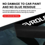 Easy Install Car Front Window Decoration Sticker CompatibleChevrolet Colorado Cruze Spark Captiva Malibu Trax Aveo Camaro Onix
