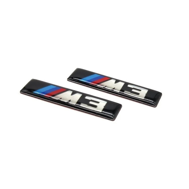 Metal Car Door Side Label Stickers for BMW M Power Performance M3 M5 Personalized Modification Stickers Auto Accessories