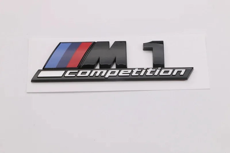 3D Metal Thunder Rear Tail Side Label Sticker Accessories For BMW X1 X2 X3 X4 X5 X6 X7 iX3 E46 E70 E90 F07 F10 F20