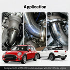 Racing Car 2.5" Catless Downpipe For Mini Cooper R55 Clubman R56/R57/R58/R59 R60 Countryman R61 1.6L 07-16