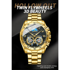 BINBOND Luxury Men Quartz Watches Fashion Concept Decorative Dial Casual Military Sports Wristwatch Waterproof Men's Clock