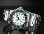CADISEN AQUA DIVER New Brand Luxury Men Watches Automatic Watch Japan MIYOTA 8215 100M Waterproof Luminous Mechanical Wristwatch