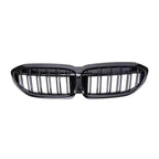 XVIP For BMW G20 3-Series G20 G21 G28 2019-2023 Front Bumper Hood Kidney Racing Grilles Replacement Black Diamond Meteor Style