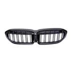XVIP For BMW G20 3-Series G20 G21 G28 2019-2023 Front Bumper Hood Kidney Racing Grilles Replacement Black Diamond Meteor Style