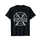 Iron Sharpens Iron Men's Tee, Proverbs 27:17 Black Cotton Faith Graphic Tee