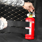 Organizador de maletero de coche, cinta de fijación elástica, extintor de incendios, tanque de agua, cinta de fijación de almacenamiento varios, accesorios de almacenamiento de coches