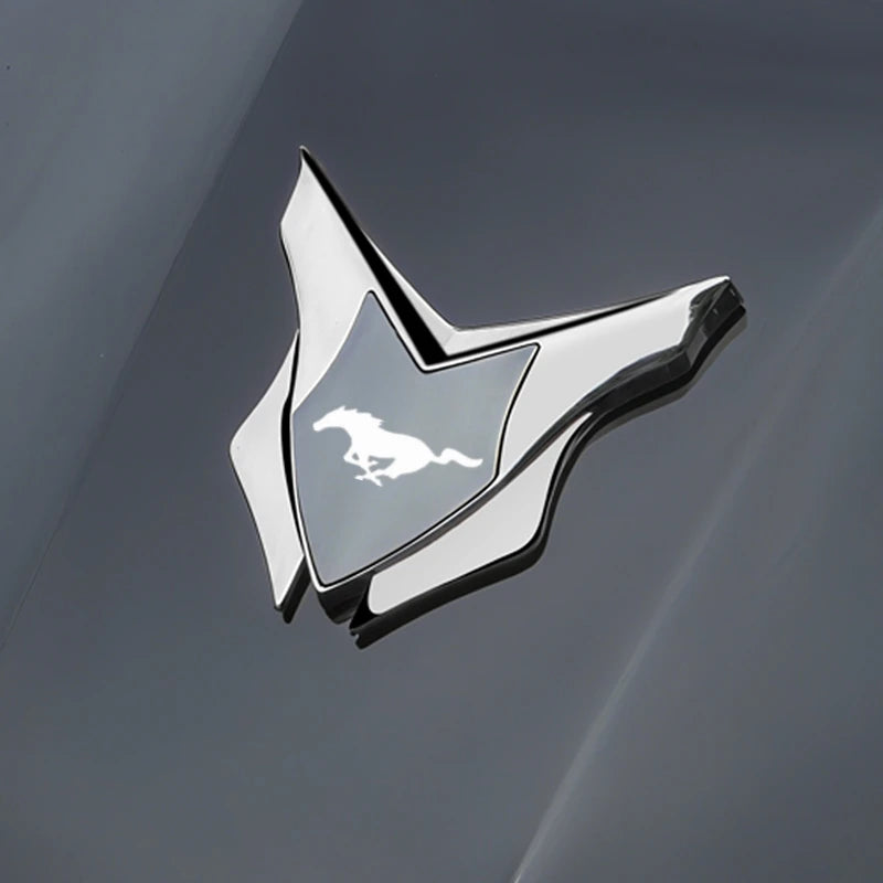 3D Meta Car Sticker Auto Door Trunk Car Body Shield Emblem Protective Sticker For Ford Mustang GT SHELBY Auto Accessories