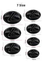 100/110/120/130/140/150/160mm Car Rear Trunk Emblem Front Grille Logo For Lexus ES RX NX LS UX LM LX GX LC RZ IS CT GS RC HS SC