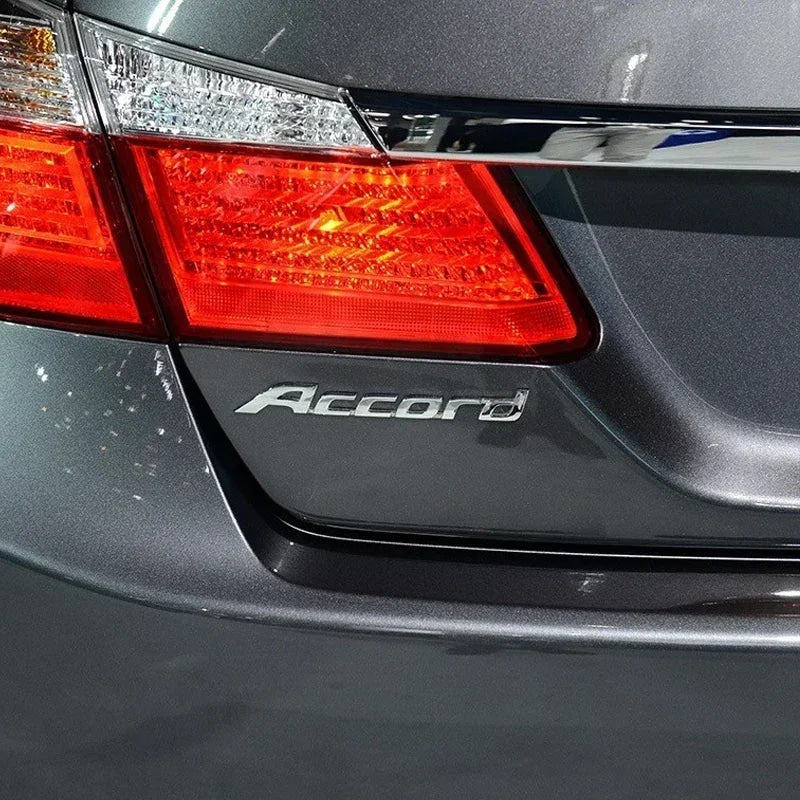 3D ABS Logo Badge Sticker Trunk Side Wing Emblem Fender Decal For Honda S Power Accord Civic Grand Vitara Swift Car Styling